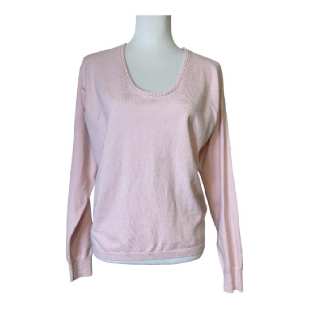 CAbi 6661 Braided Neck Pullover Sweater Size S - Picture 2 of 10